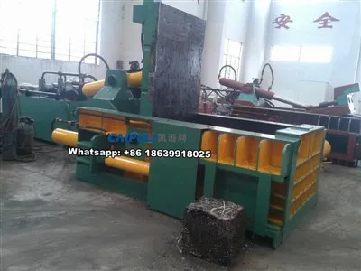 Y81T-160 Hydraulisk skrotbalspress med utskjutning